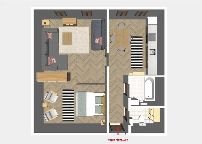 Apartman Pod Valdickou Branou